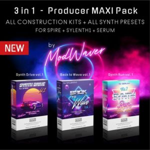 3in1 music producer maxi pack synth presets kits