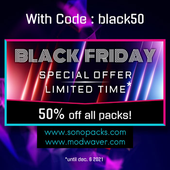 Black friday sonopacks modwaver