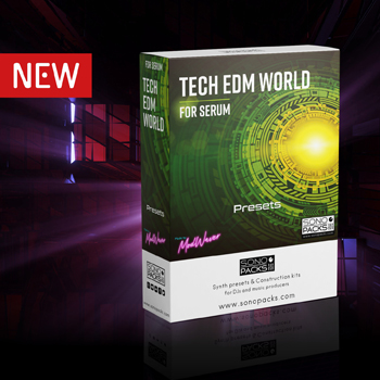 Techno EDM World presets serum soundset