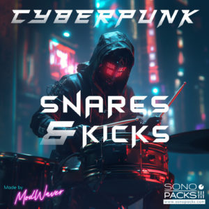 Cyberpunk Snares and Kicks Samples sounds